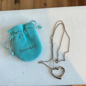 Tiffany & Co. Elsa Peretti Open Heart Pendant